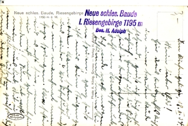 Krkonoše - Nová slezská bouda - PL 19xx 95 197 ●